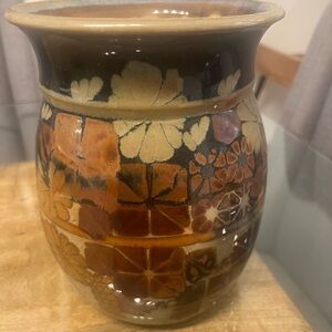 - Handmade Studio Art Pottery Apple Lane Vase